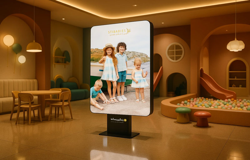 تابلو_لایت_باکس_ایستاده_سری_پلاتو_یک_طرفه_و_دو_طرفه_فضای_داخلی