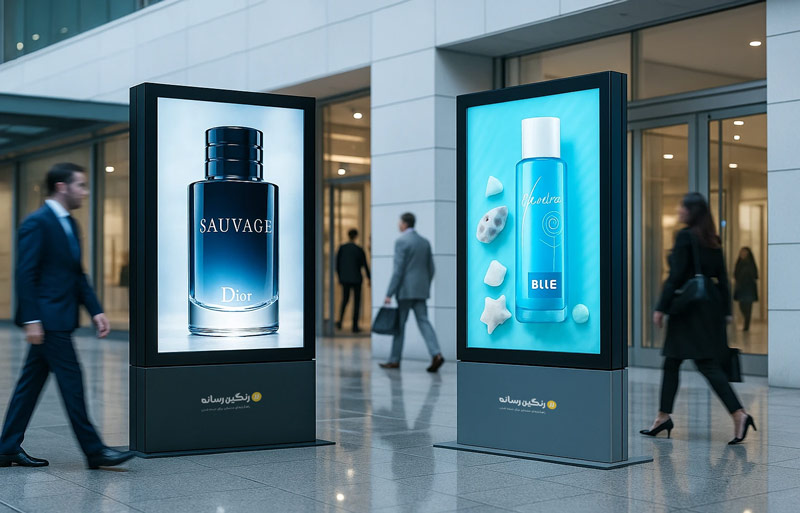 تابلو_لایت_باکس_ایستاده_شهری_با_رفت_و_آمد_آدمها_سری_دوال_ویژن_جک