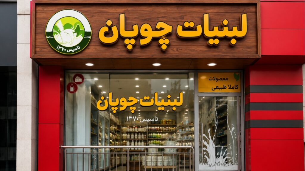 تابلو لبنیاتی